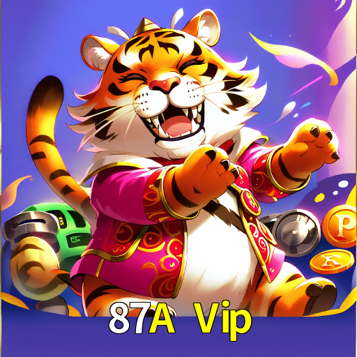 Imagem promocional da 87A Vip mostrando a plataforma e suas vantagens